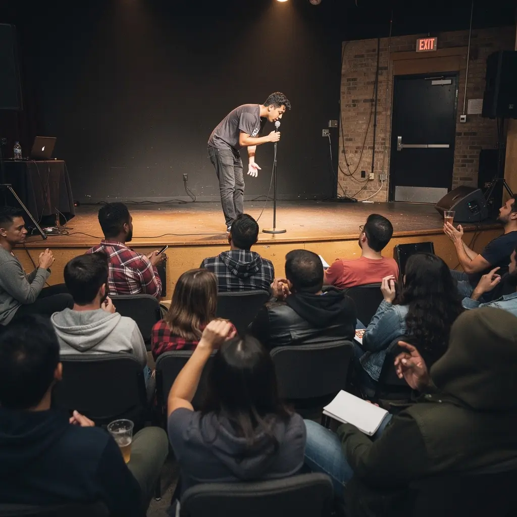 Изображение группы туристов, изучающих местные традиции в американском городе.