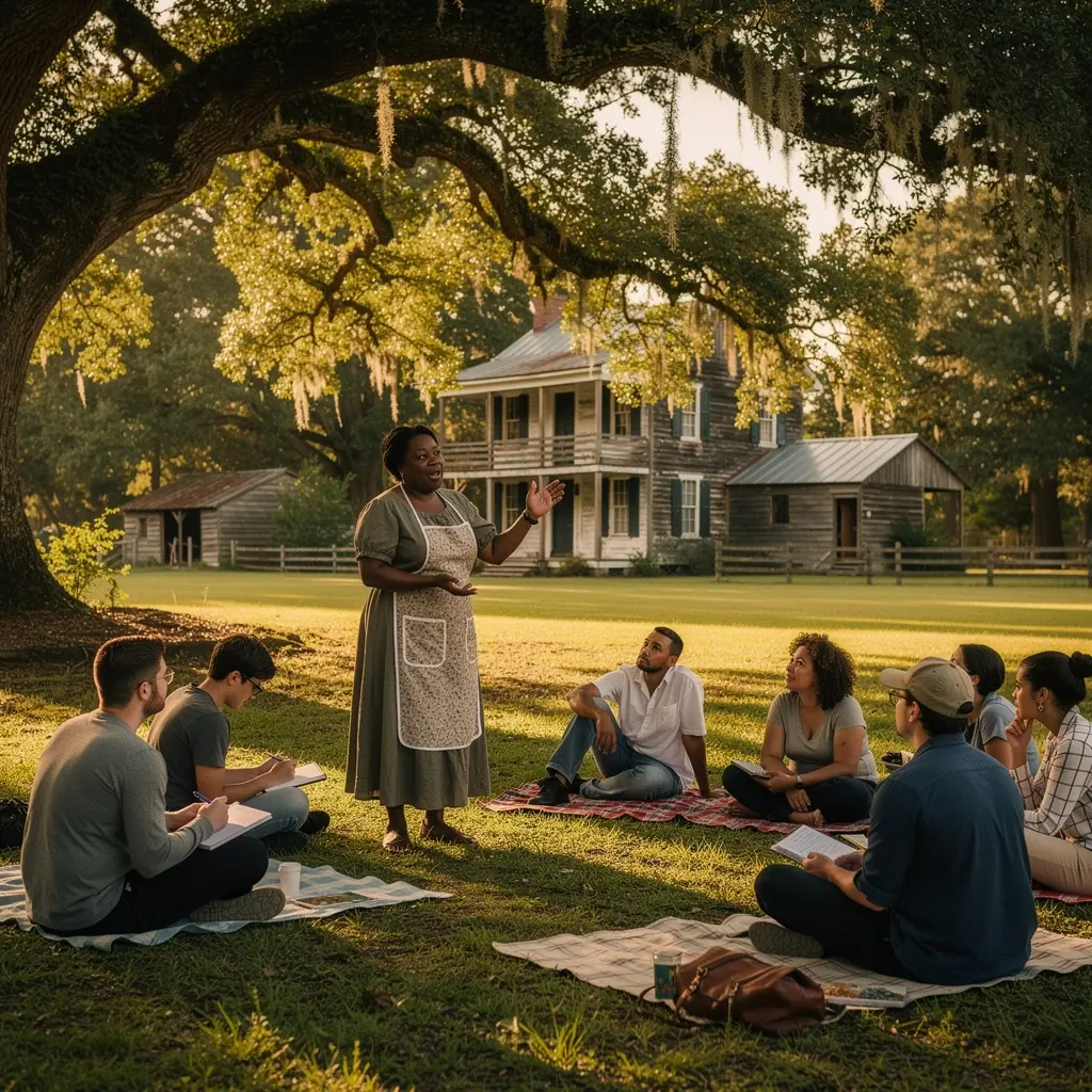 Пейзаж с яркими цветами осеннего леса в Новой Англии, отражающимися в спокойной воде озера.