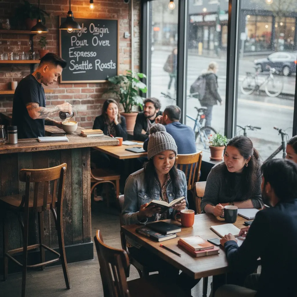 Семья, готовящая традиционное блюдо в уютной кухне, окруженная ароматами специй и свежих ингредиентов.